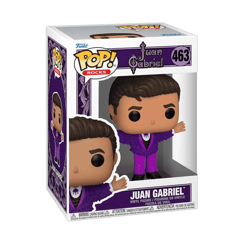 Juan Gabriel POP! Rocks Vinyl Figurine Purple Outfit 9 cm