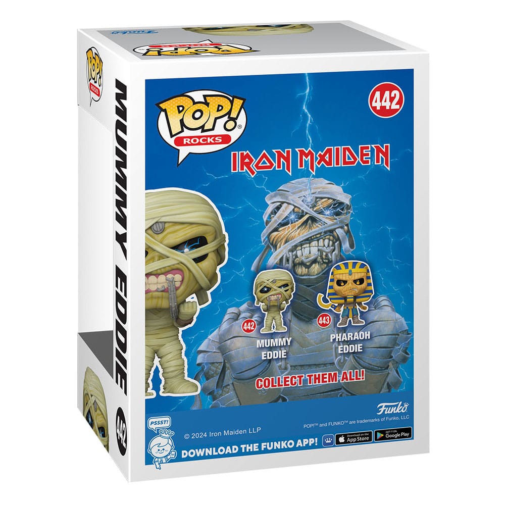 Iron Maiden POP! Rocks Vinyl Figurine Eddie Mummy 9 cm