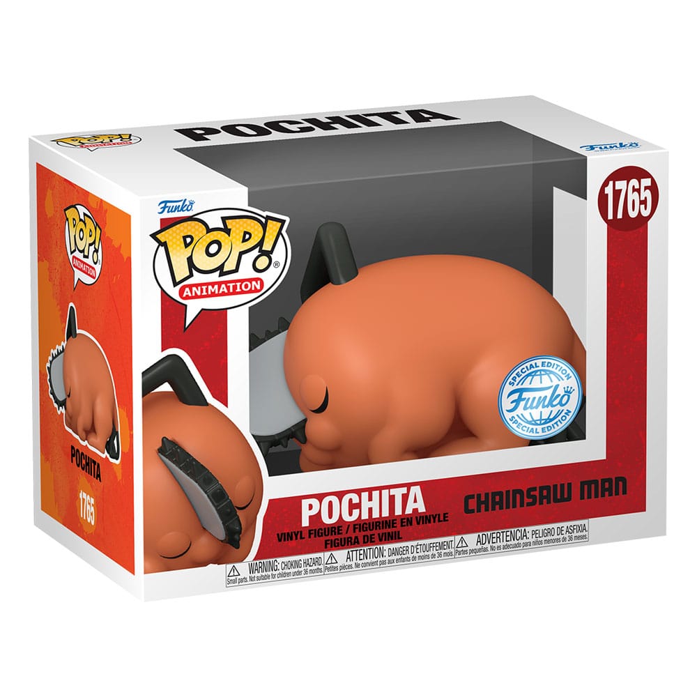 Chainsaw Man POP! Movies Vinyl figurine Sleeping Pochita heo Exclusive 9 cm
