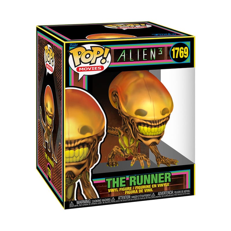 Alien 3 Super Sized POP! Marvel Vinyl figurine The Runner (BLKLT) Exclusive Edition 15 cm