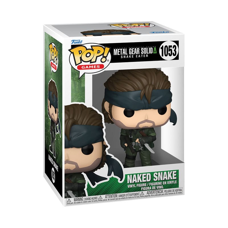 Metal Gear POP! Games Vinyl figurine Naked Snake 9 cm