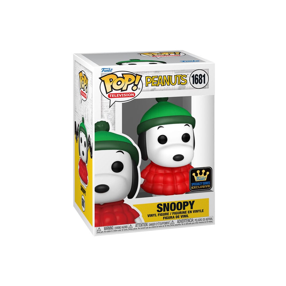 Peanuts POP! assortiment Animation Vinyl figurine Snqy in Coat w/CH 9 cm (6)