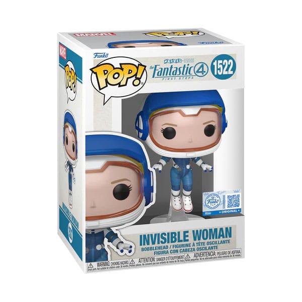 Les Quatre Fantastiques : Premiers pas POP! Vinyl Figurine Invisible Woman (Astronaut) 9 cm