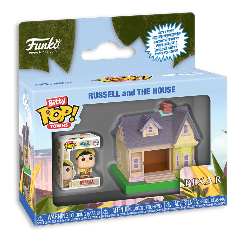Là-haut Bitty POP! Towns Vinyl figurine Russell and The House