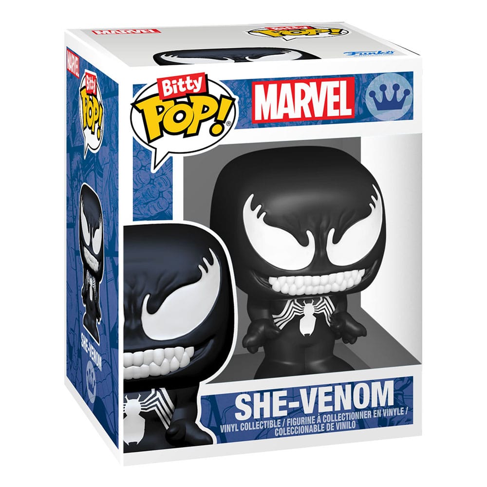 Spider-Man pack 4 figurines Bitty POP! Vinyl Series 3 2 cm