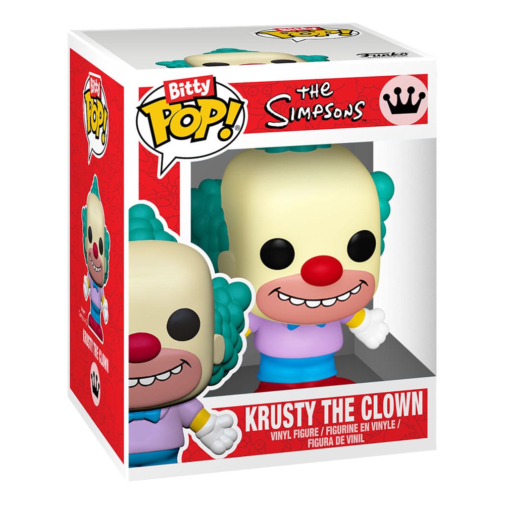 Les Simpson pack 4 figurines Bitty POP! Vinyl Series 1 2 cm