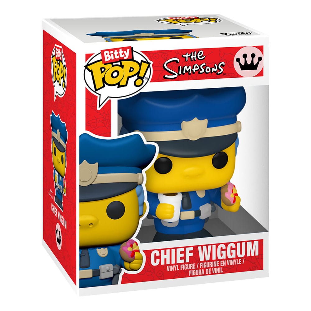 Les Simpson pack 4 figurines Bitty POP! Vinyl Series 1 2 cm