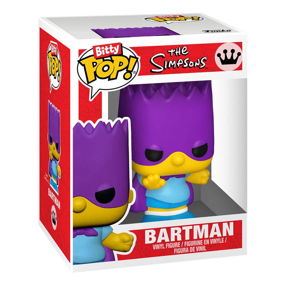 Les Simpson pack 4 figurines Bitty POP! Vinyl Series 1 2 cm