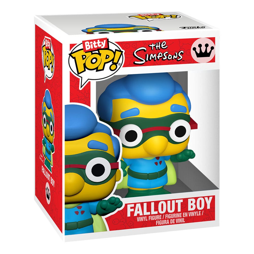 Les Simpson pack 4 figurines Bitty POP! Vinyl Series 1 2 cm