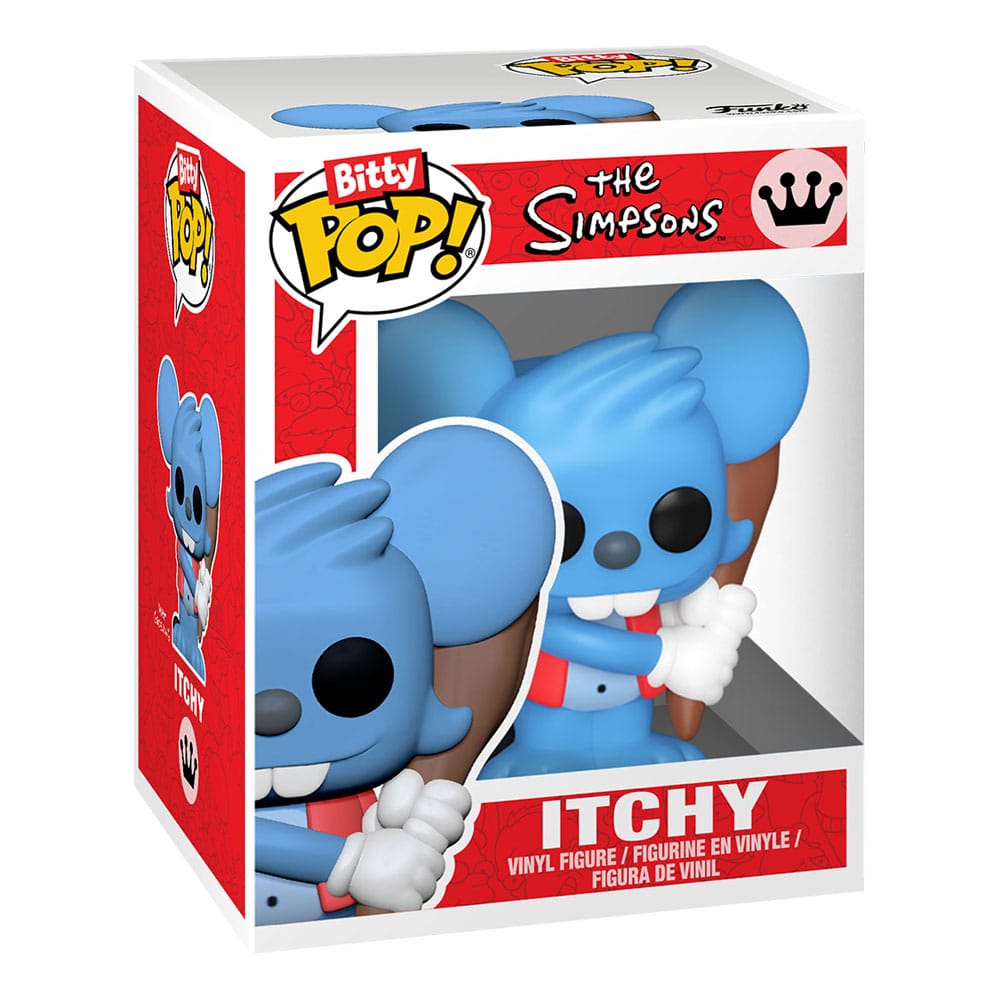 Les Simpson pack 4 figurines Bitty POP! Vinyl Series 2 2 cm