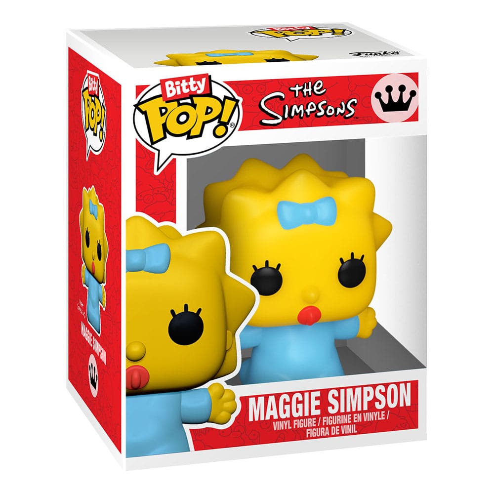 Les Simpson pack 4 figurines Bitty POP! Vinyl Series 3 2 cm