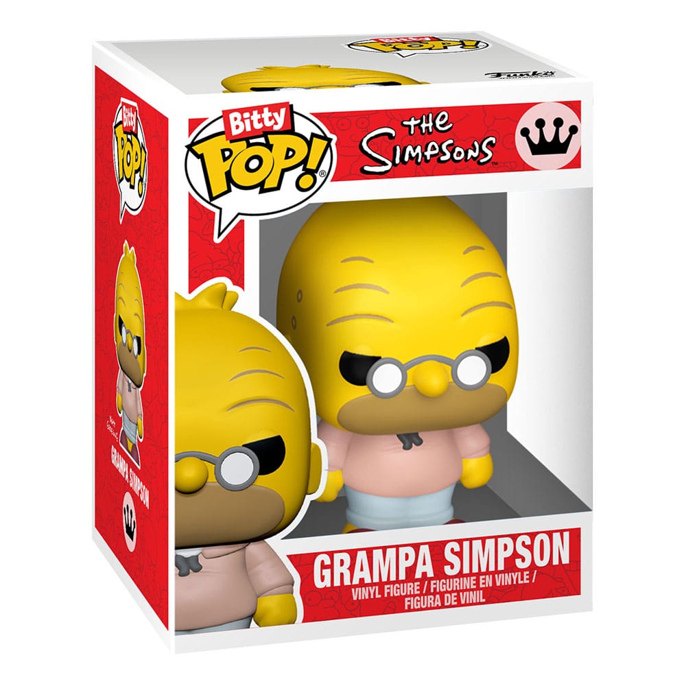 Les Simpson pack 4 figurines Bitty POP! Vinyl Series 4 2 cm