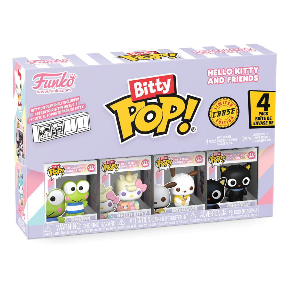 Hello Kitty and Friends pack 4 figurines Bitty POP! Vinyl Series 2 2 cm
