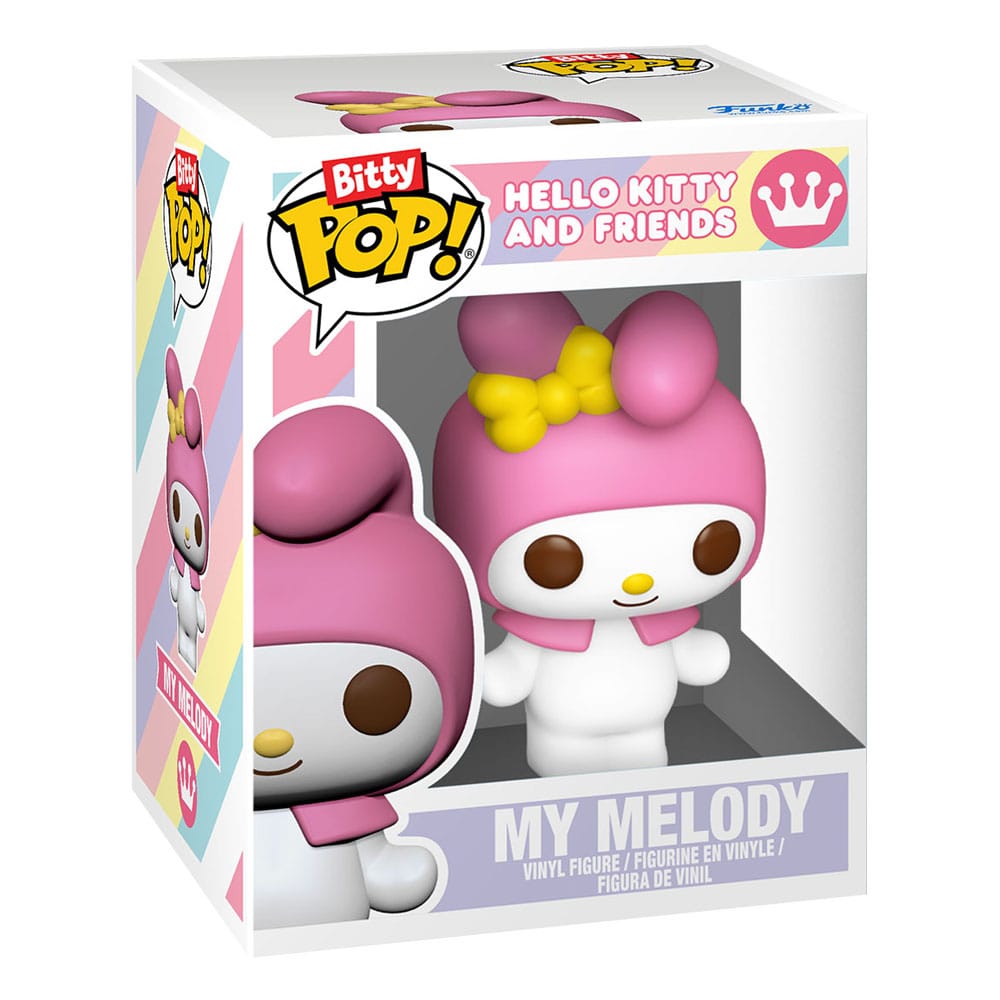 Hello Kitty and Friends pack 4 figurines Bitty POP! Vinyl Series 4 2 cm