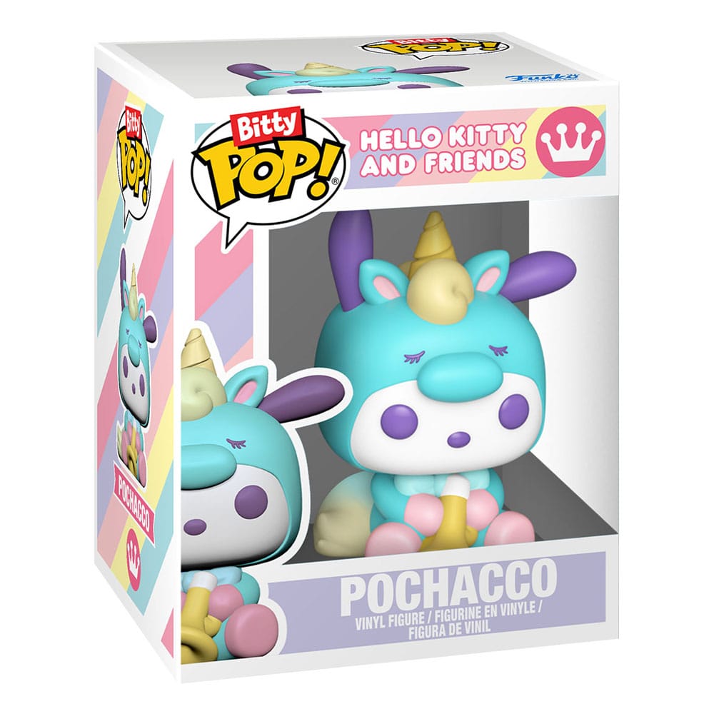 Hello Kitty and Friends pack 4 figurines Bitty POP! Vinyl Series 4 2 cm