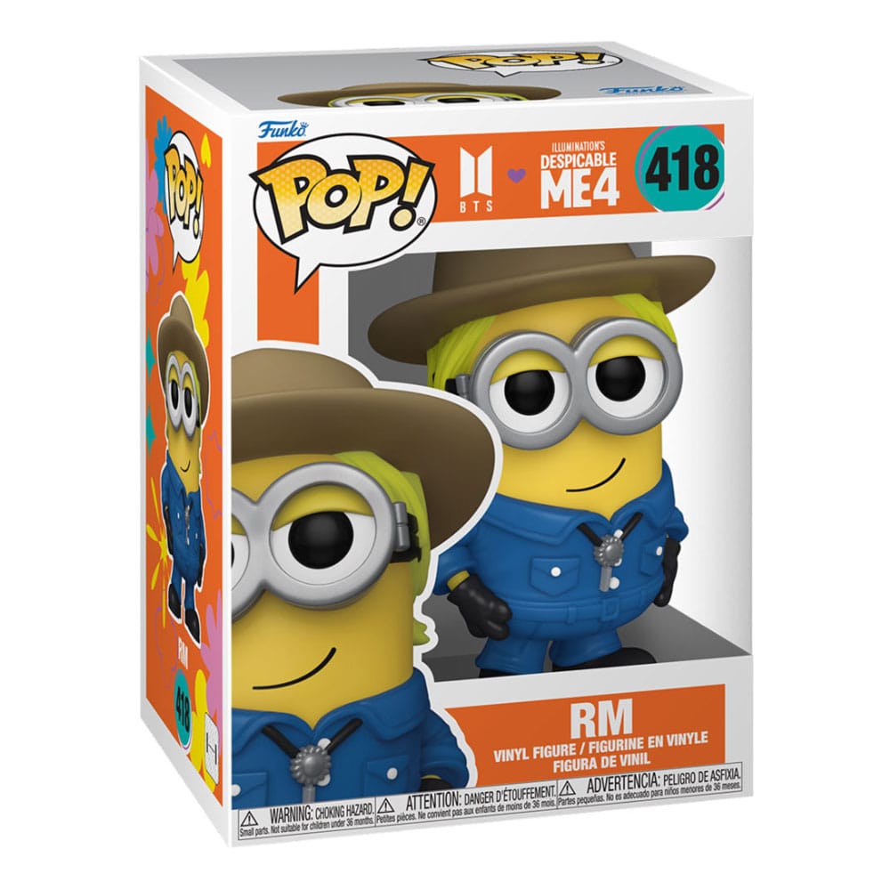 Minions x BTS POP! Rocks Vinyl figurine RM 9 cm