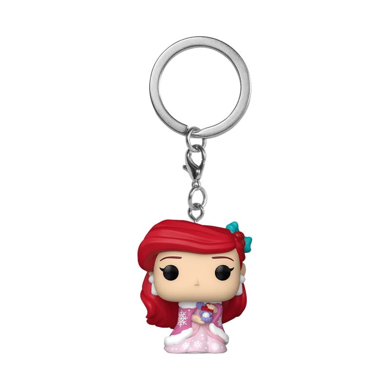 Funko Pocket Pop! Keychain: Disney Princess Holiday 2025 - Ariel