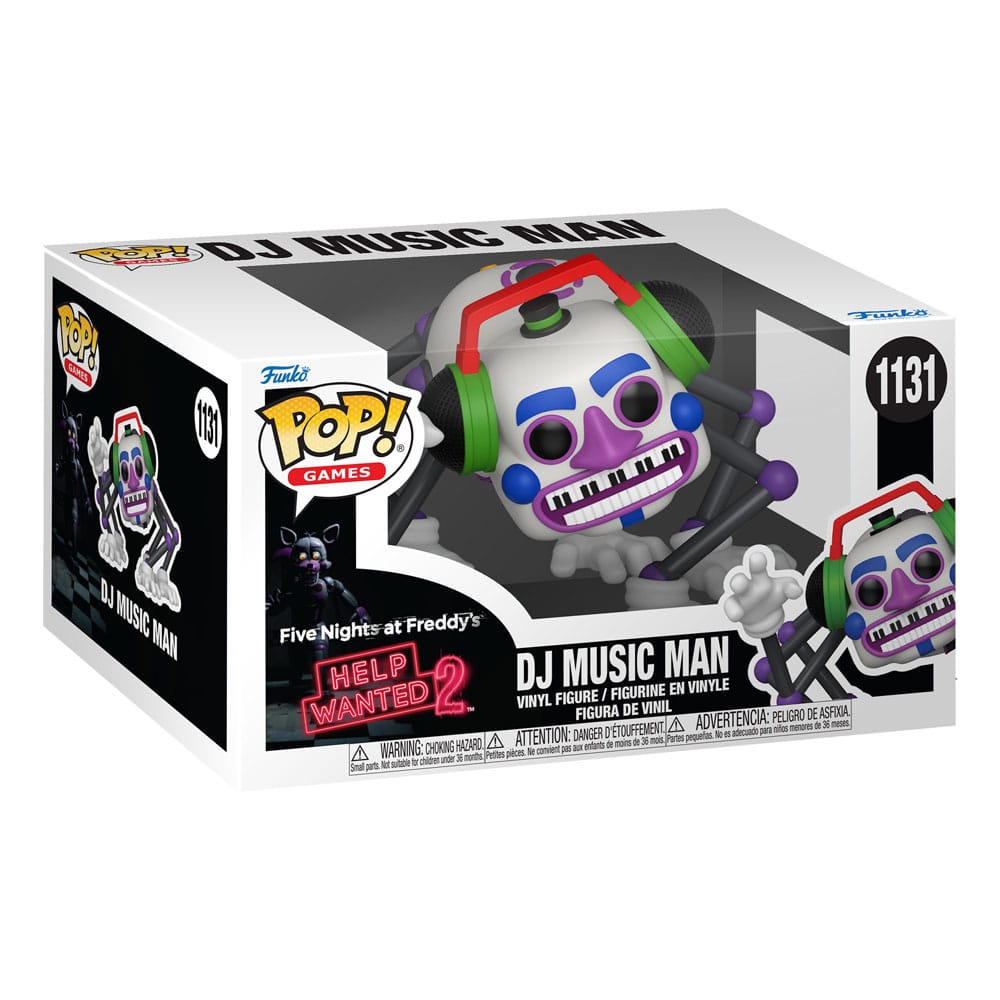 Five Nights at Freddy's: Help Wanted 2 POP! Premium Vinyl figurine DJ Music Man 9 cm