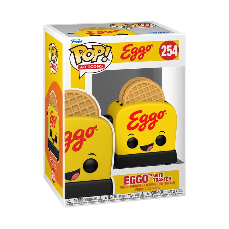 Kellogg's POP! Ad Icons Vinyl figurine Eggo w/ Toaster 9 cm