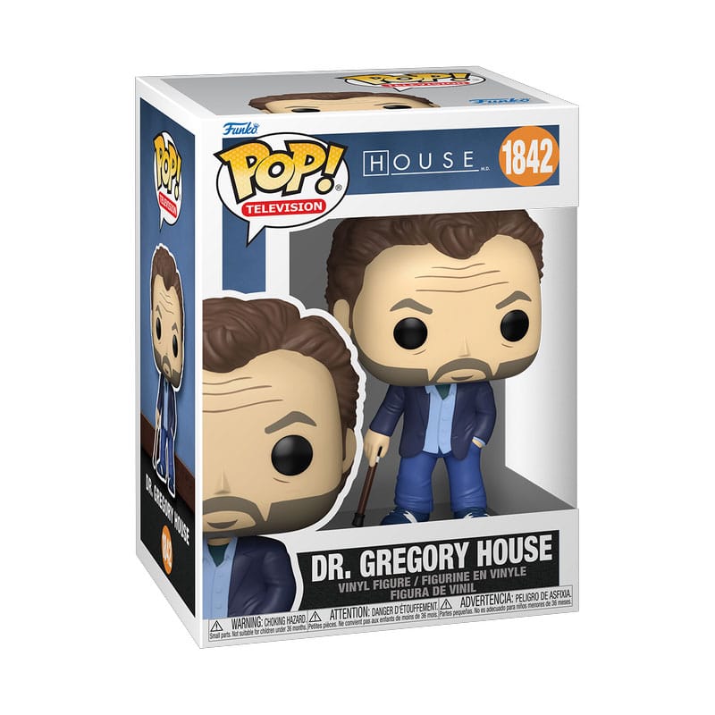 Dr House POP! Television Vinyl figurine Dr. Gregory House 9 cm