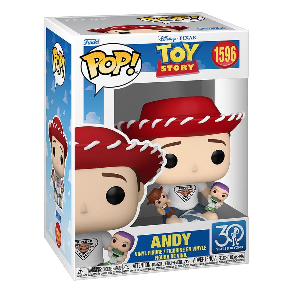 Toy Story POP! Disney Vinyl figurines Andy (30th Anniversary) 9 cm