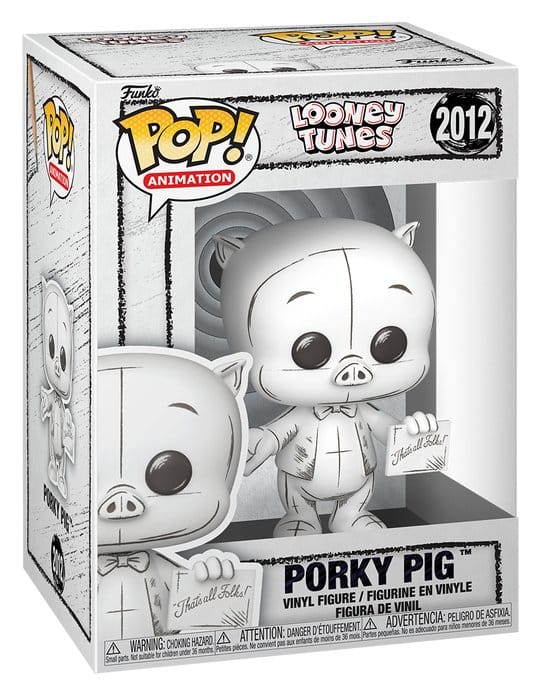 Looney Tunes Figurine POP! Animation Vinyl Porky Pig? 9 cm