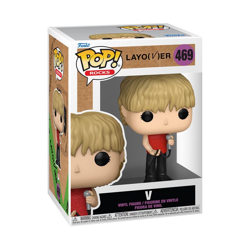 BTS Solo POP! Rocks Vinyl Figurine V (Love Me Again) 9 cm