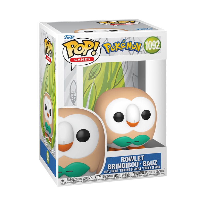 Pokemon POP! Games Vinyl figurine Rowlet 9 cm
