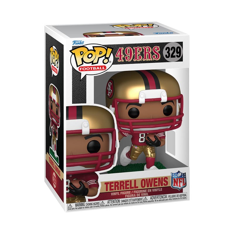 NFL: Legends POP! Sports Vinyl figurine Legends- Terrell Owens(49ers) 9 cm