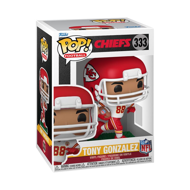 NFL: Legends POP! Sports Vinyl figurine Legends- Tony Gonzalez(Chiefs) 9 cm