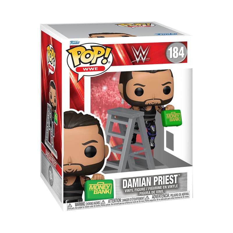WWE POP! Premium Vinyl figurine Damian Priest MITB 9 cm