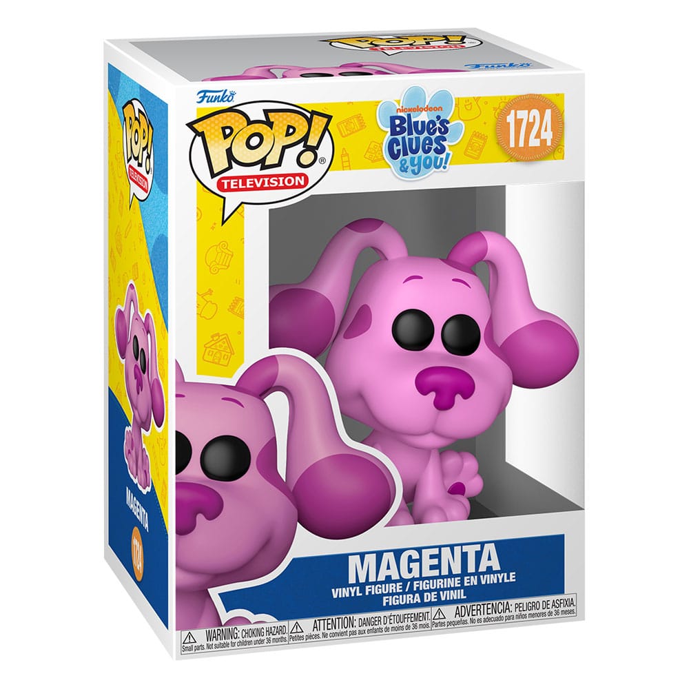 Blues Clues POP! Heroes Vinyl figurine Magenta 9 cm