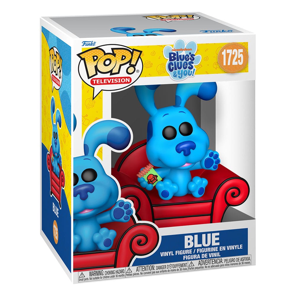 Blues Clues POP! Premium Vinyl figurine Blue w/couch 9 cm