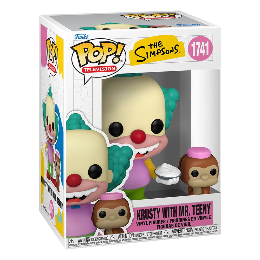 Simpsons Figurine POP&Buddy TV Vinyl Krusty&Tenny 9 cm