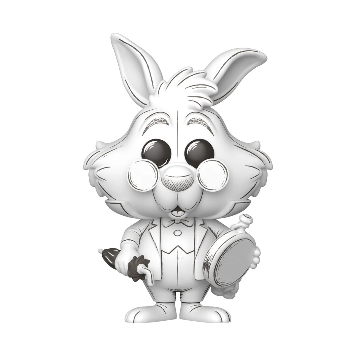 Disney POP! Vinyl figurine Sketched- White Rabbit 9 cm