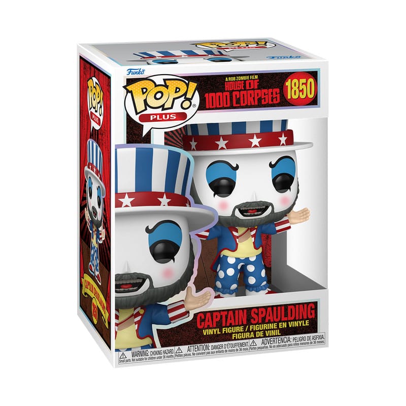 La Maison des mille morts POP! Plus Vinyl figurine Capt. Spaulding 9 cm