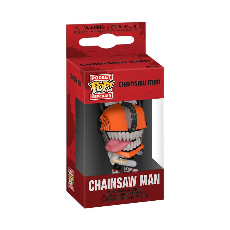 Chainsaw Man présentoir porte-clés Pocket POP! Chainsaw Man 4 cm (12)