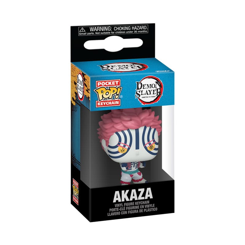Demon Slayer: Kimetsu no Yaiba présentoir porte-clés Pocket POP! Akaza 4 cm (12)