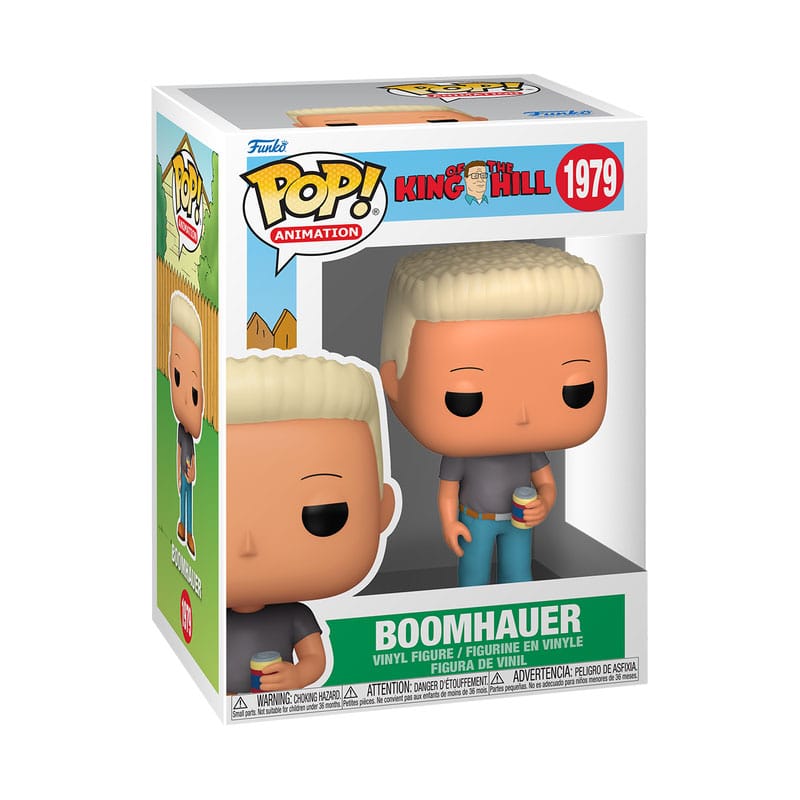 Les Rois du Texas POP! TV Vinyl Figurine Boomhauer 9 cm