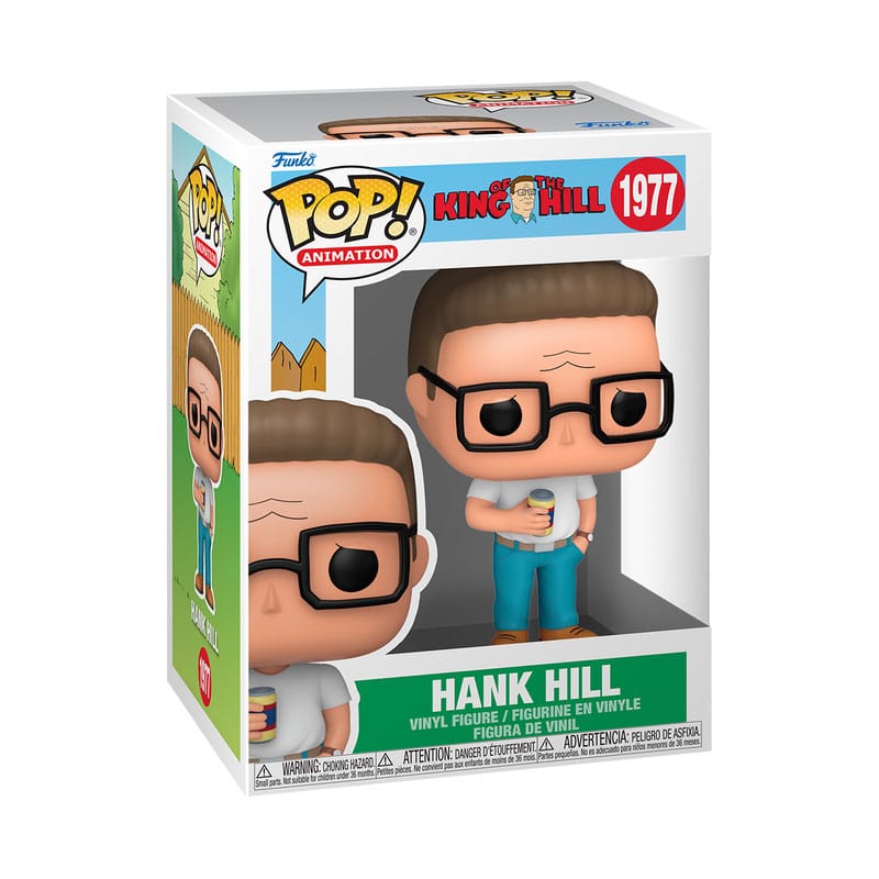 Les Rois du Texas POP! TV Vinyl Figurine Hank Hill 9 cm