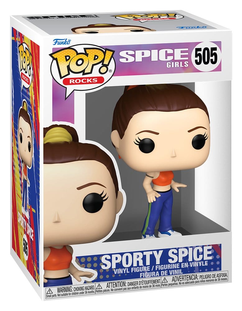 Spice Girls POP! Rocks Vinyl figurine Sporty Spice 9 cm