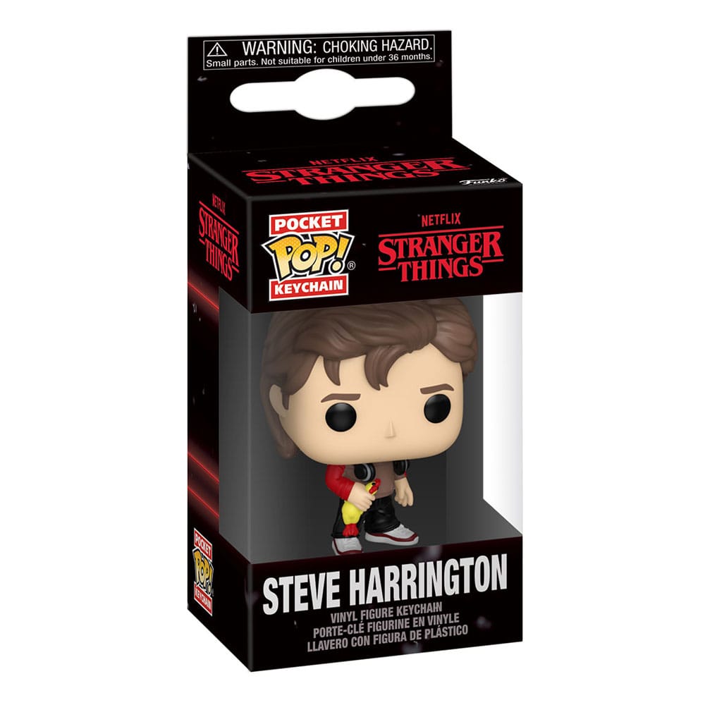 Stranger Things présentoir porte-clés Pocket POP! Vinyl Steve Harrington 4 cm (12)
