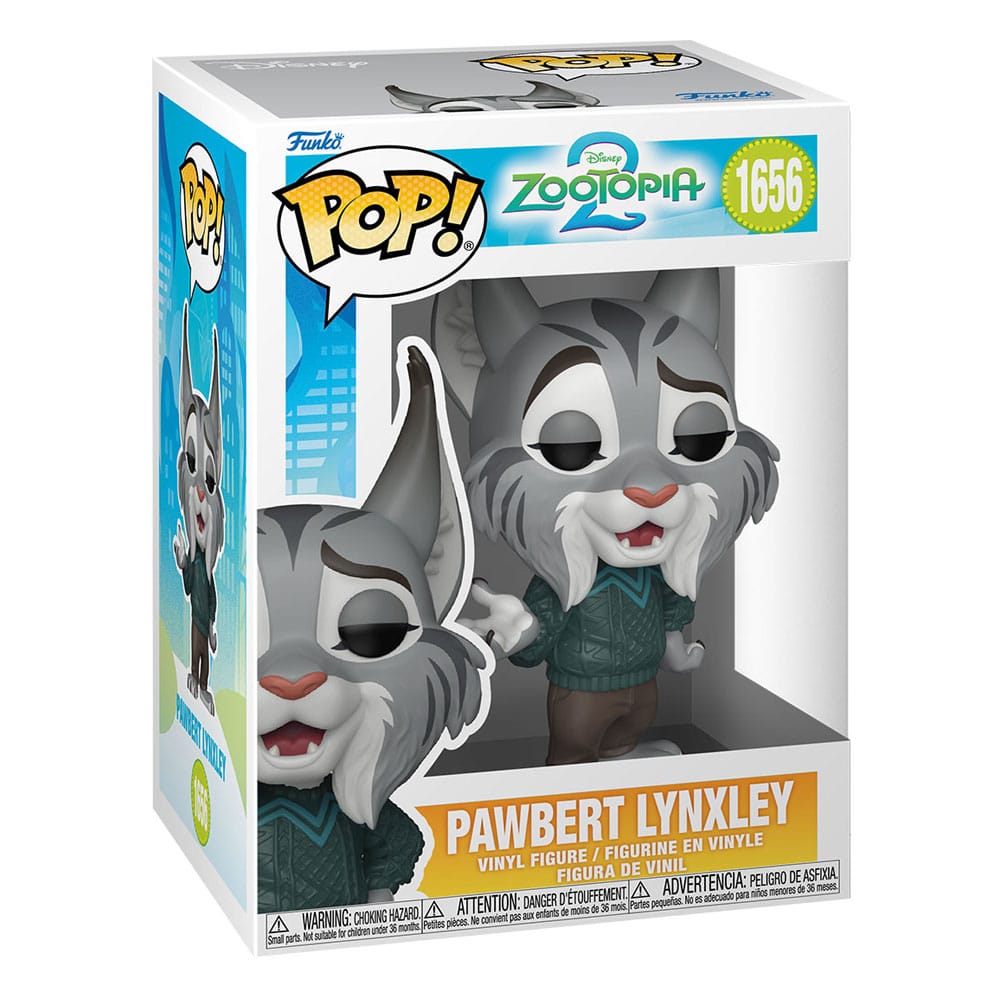 Zootopie 2 POP! Movies Vinyl figurine Pawbert Lynxley 9 cm