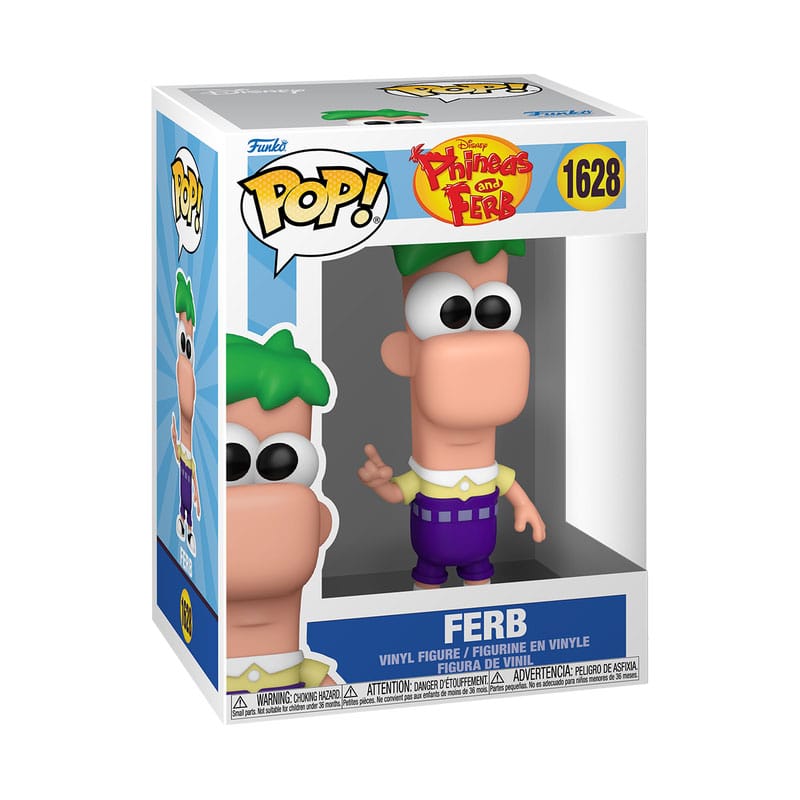 Phineas and Ferb POP! Disney Vinyl figurine Ferb 9 cm