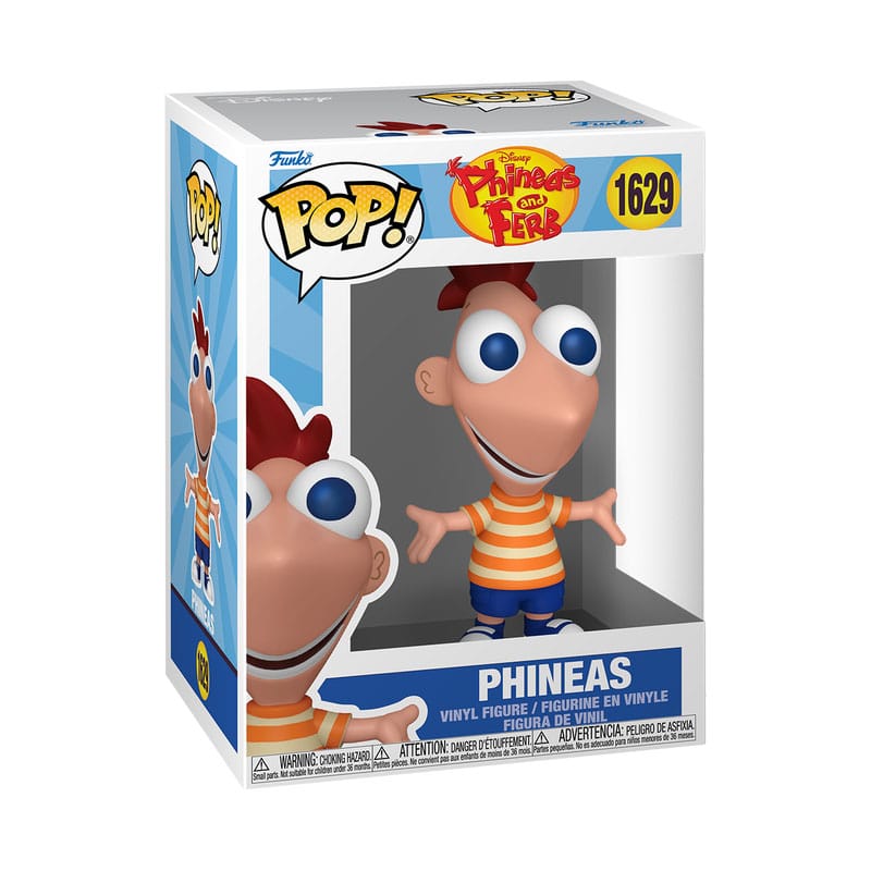 Phineas and Ferb POP! Disney Vinyl figurine Phineas 9 cm