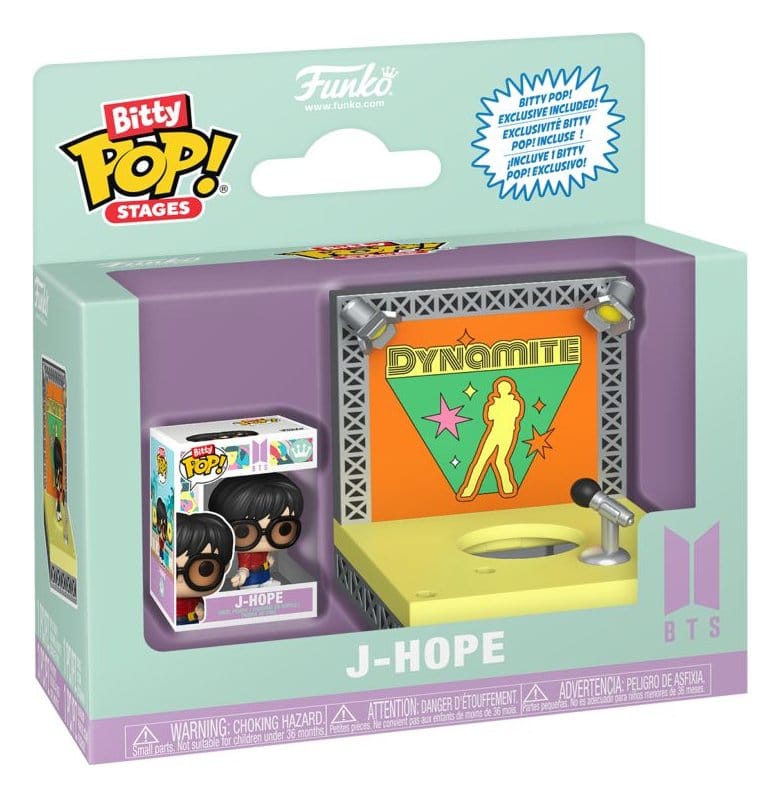 BTS Bitty POP! Stages Vinyl figurines J-Hope (Dynamite) 2,5 cm