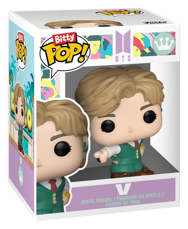 BTS Bitty POP! Stages Vinyl figurines V (Dynamite) 2,5 cm