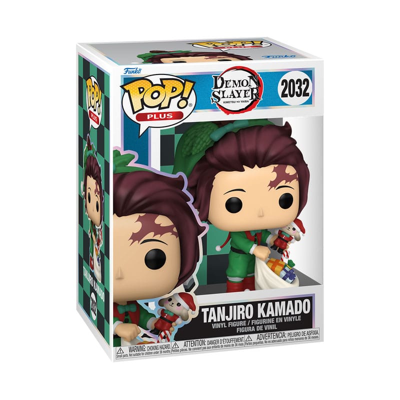 Demon Slayer: Kimetsu no Yaiba POP! Plus Animation Vinyl figurines Tanjiro (Holi) 9 cm