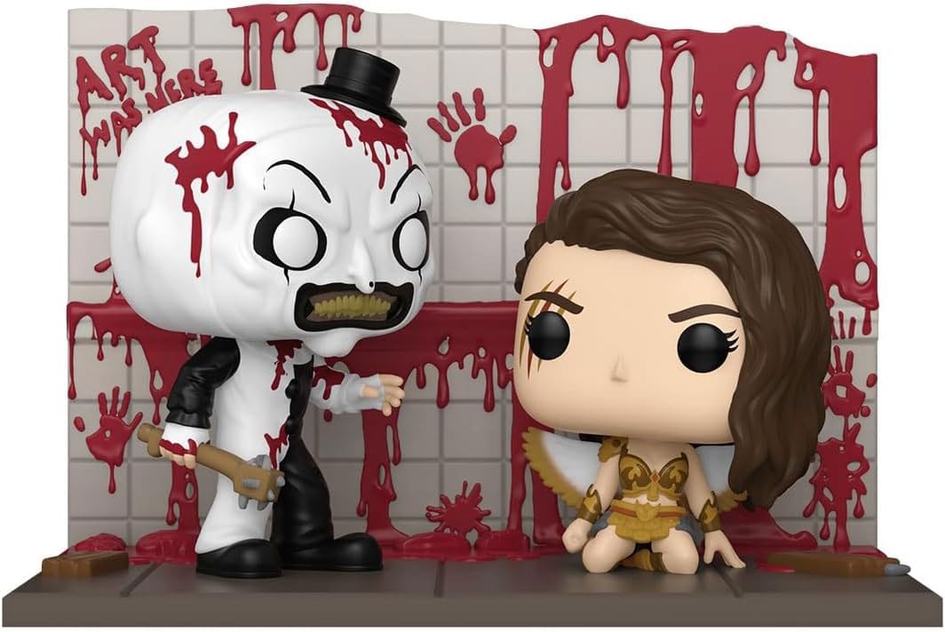 Terrifier 2 POP Moments Vinyl figurines Art vs Sienna 9 cm