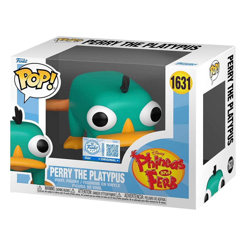Phineas and Ferb POP! Disney Vinyl figurine Perry 9 cm